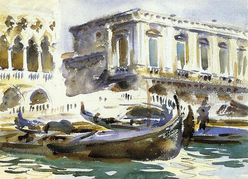 John Singer Sargent Venice The Prison oil painting image